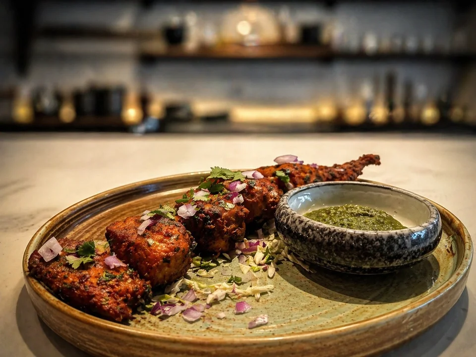Amritsari Fish Fry / Mint Chutney
