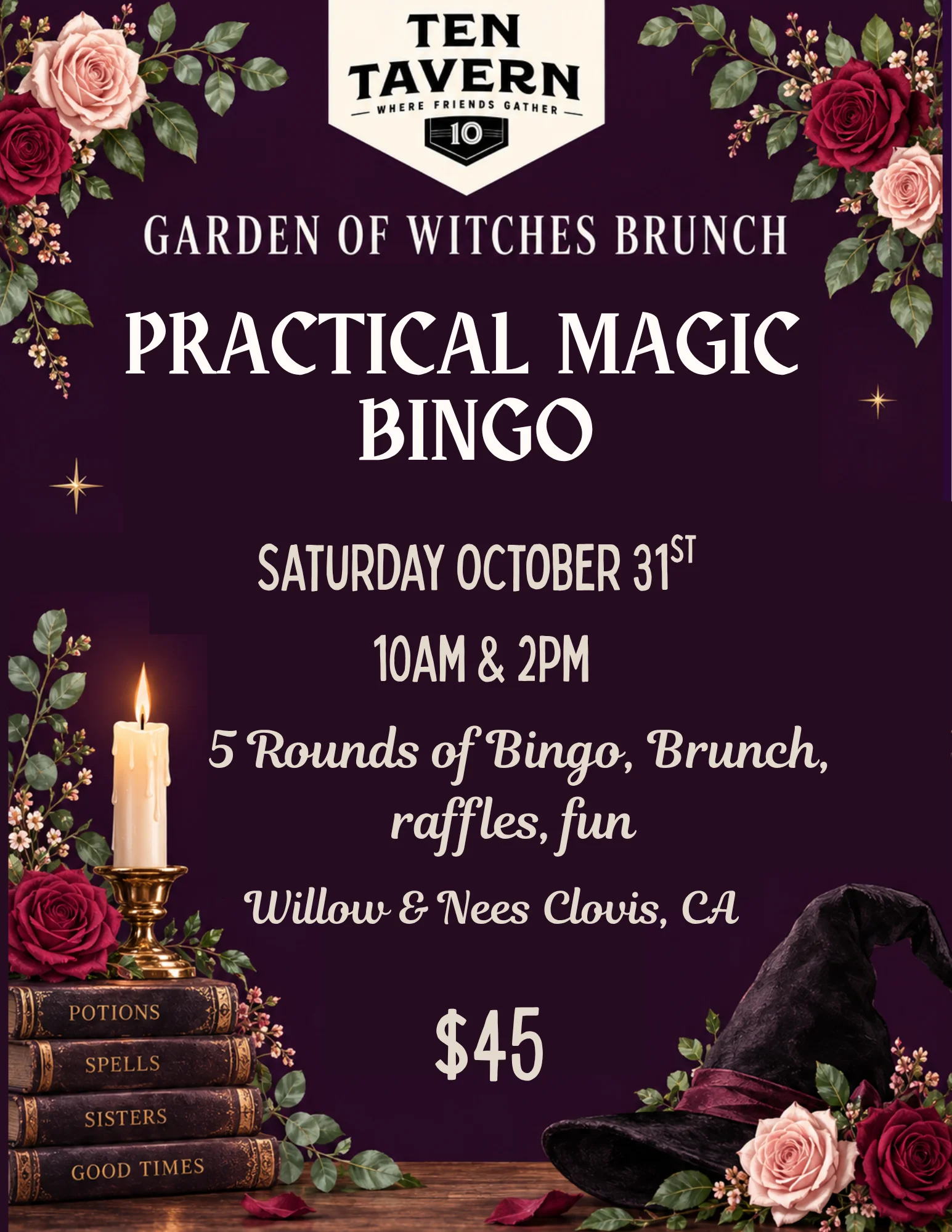 Practical Magic Bingo