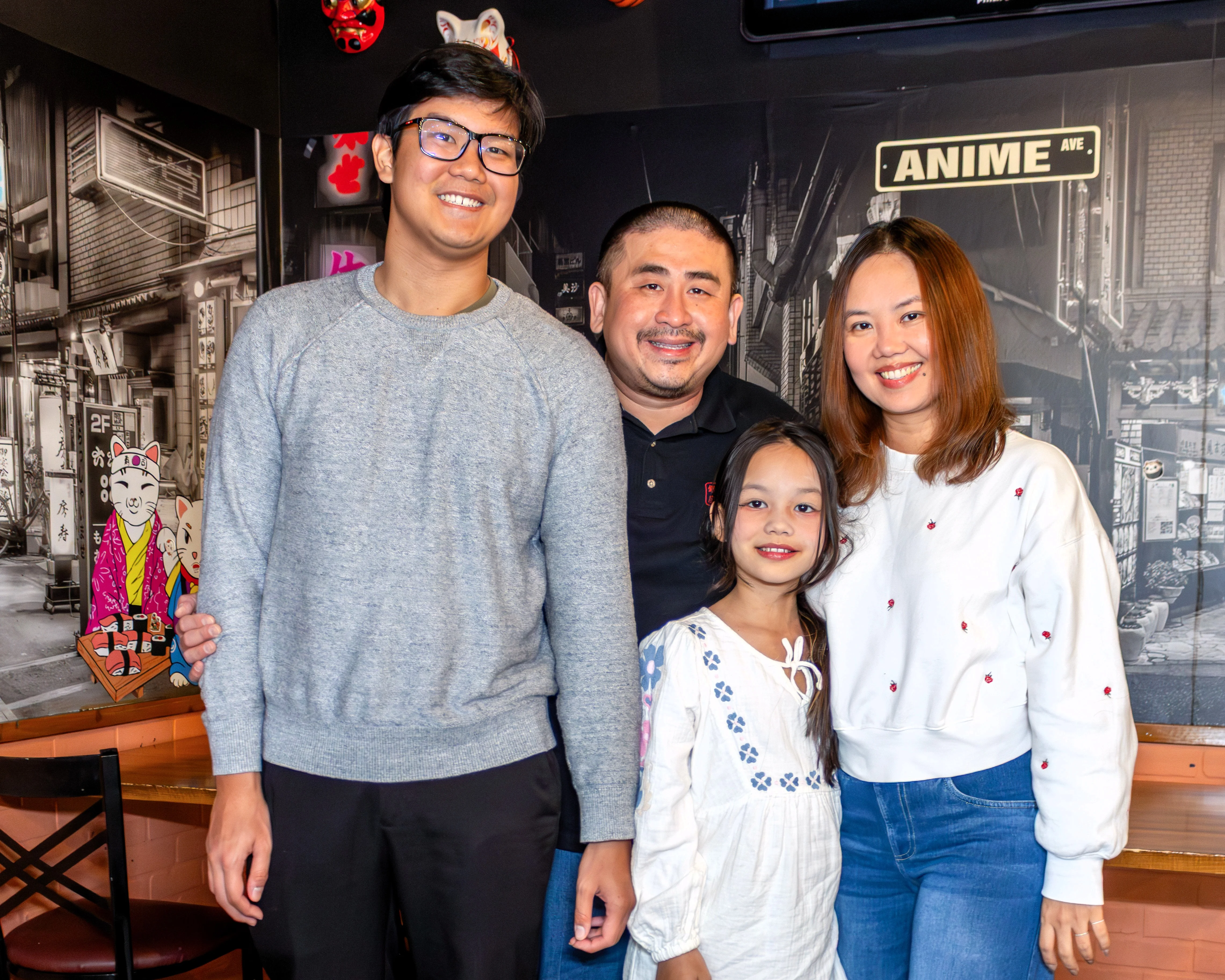 Our family, continuing Ginza’s story since 2018.