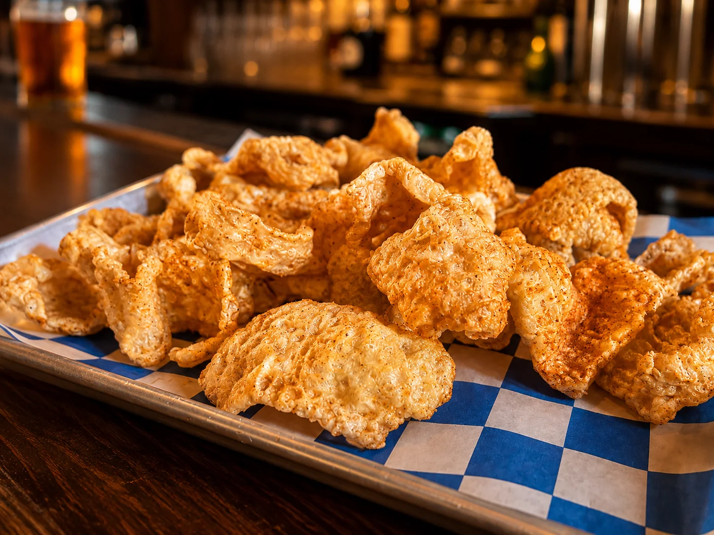 Restoration Brew Worx pork rinds - chicharones