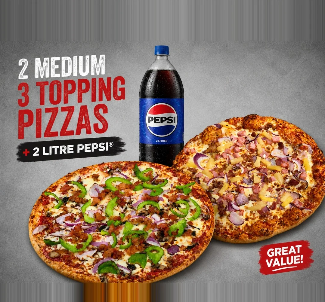 Bison Super Deluxe Pizza