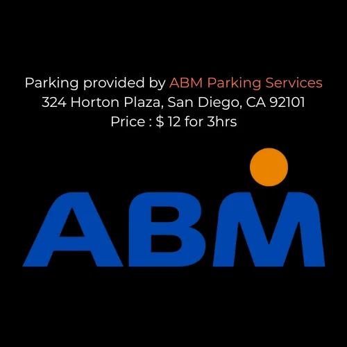 Parking information for ABM Parking Services in San Diego