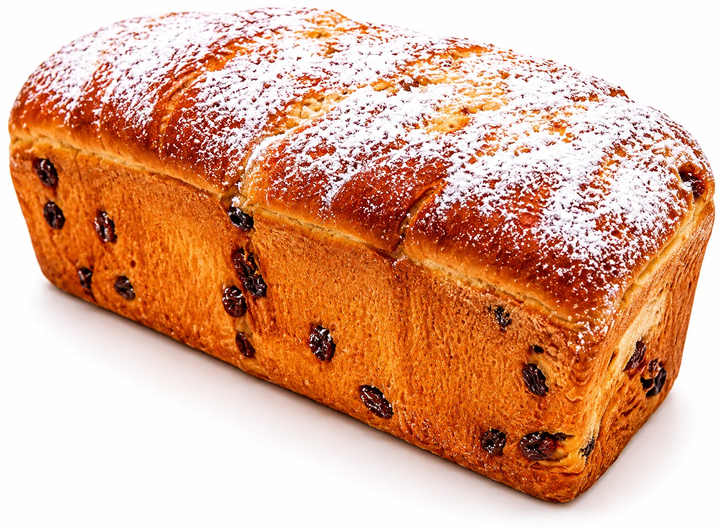 Delicious cinnamon raisin pull-apart bread with icing on top.
