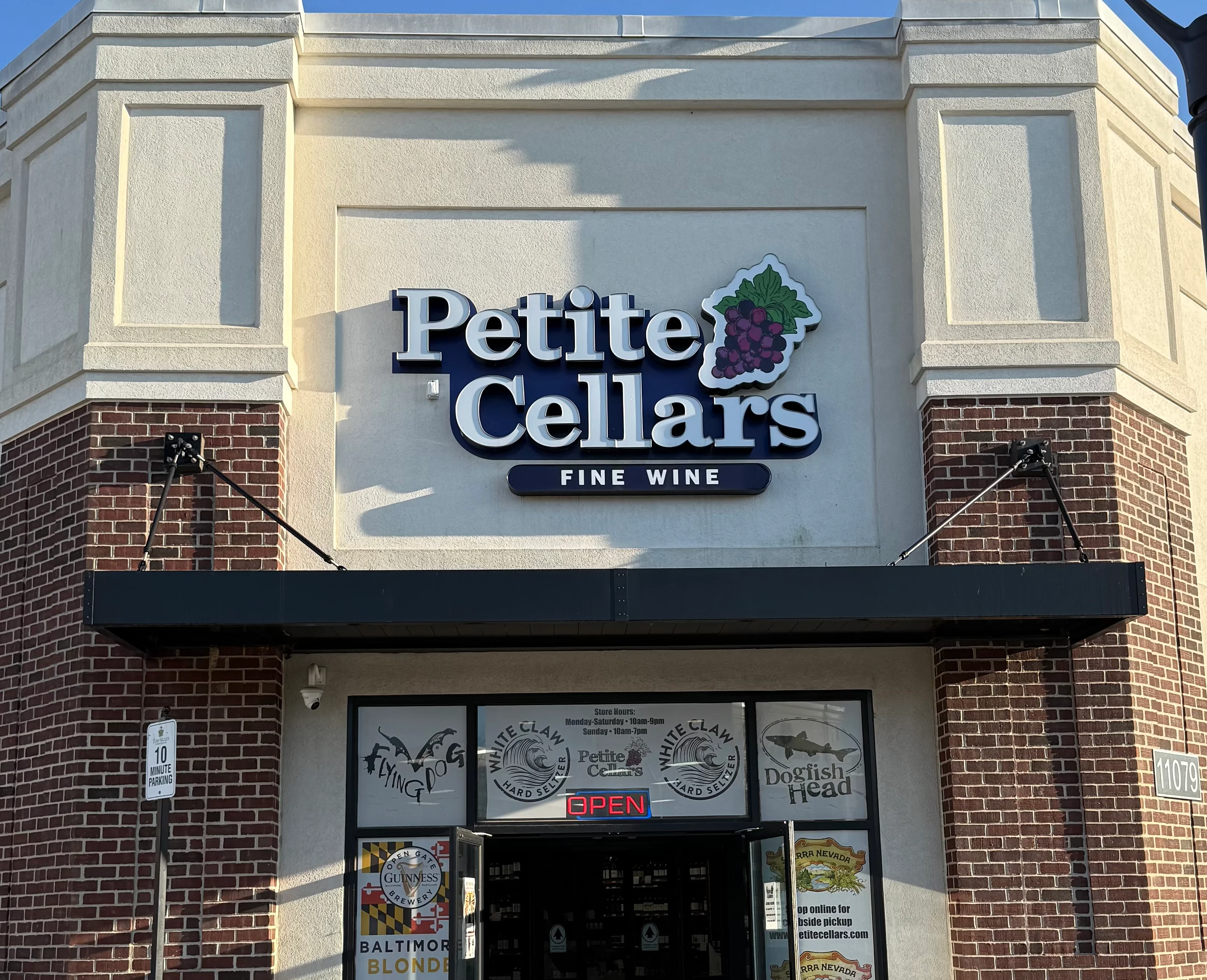 Front Of Liquor Store