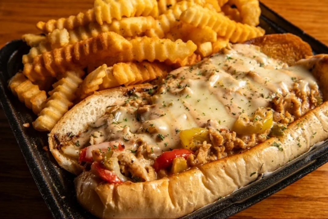 Alfredo Chicken Philly