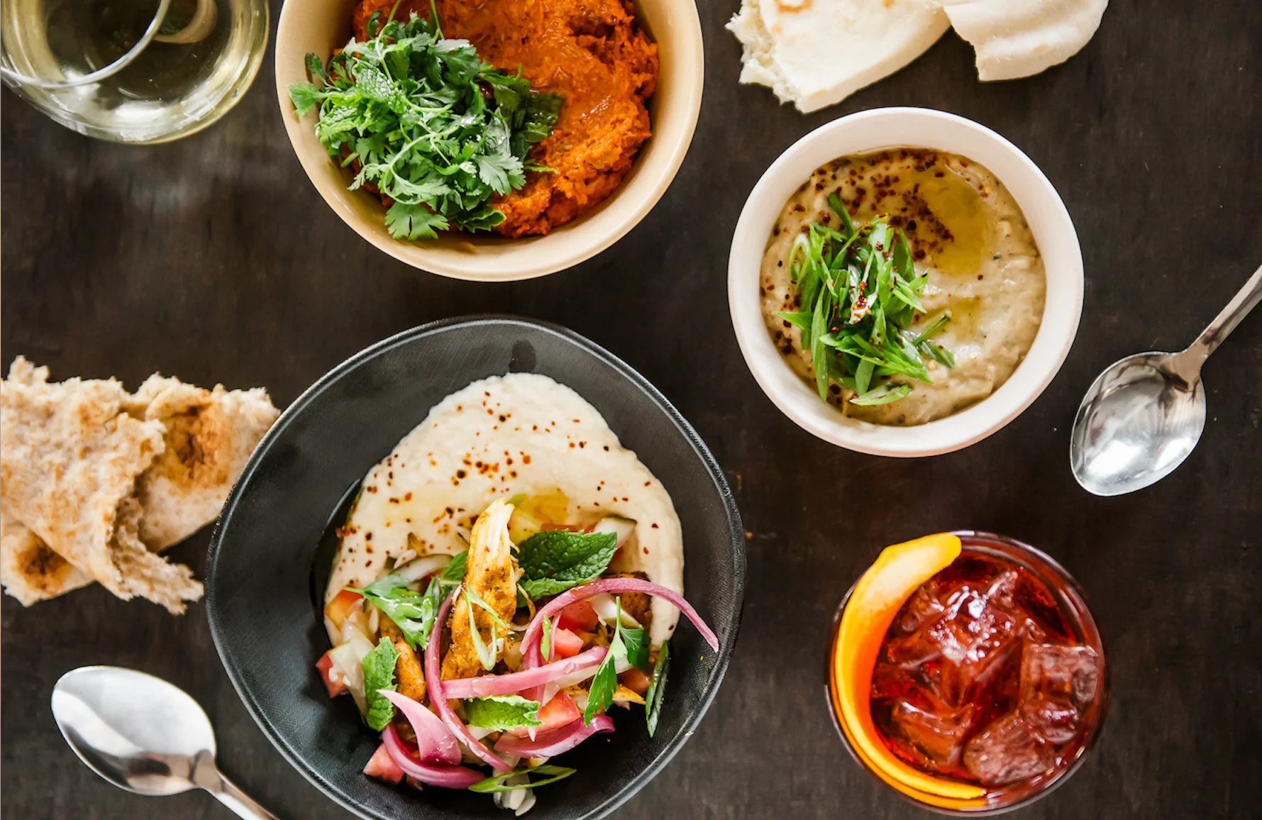 Sumac Plate Boychik @ Stanley Marketplace 2501 Dallas St. - Chicken Shawarma Wrap