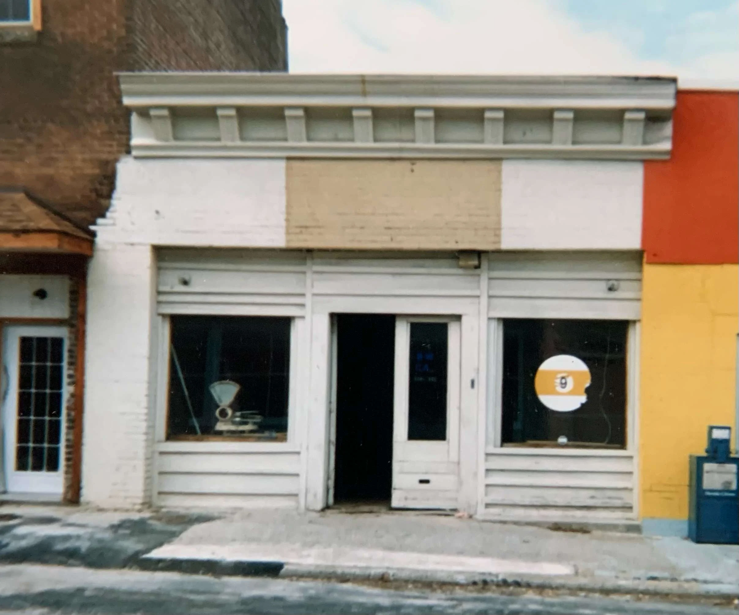 Original Store Front before renovations
