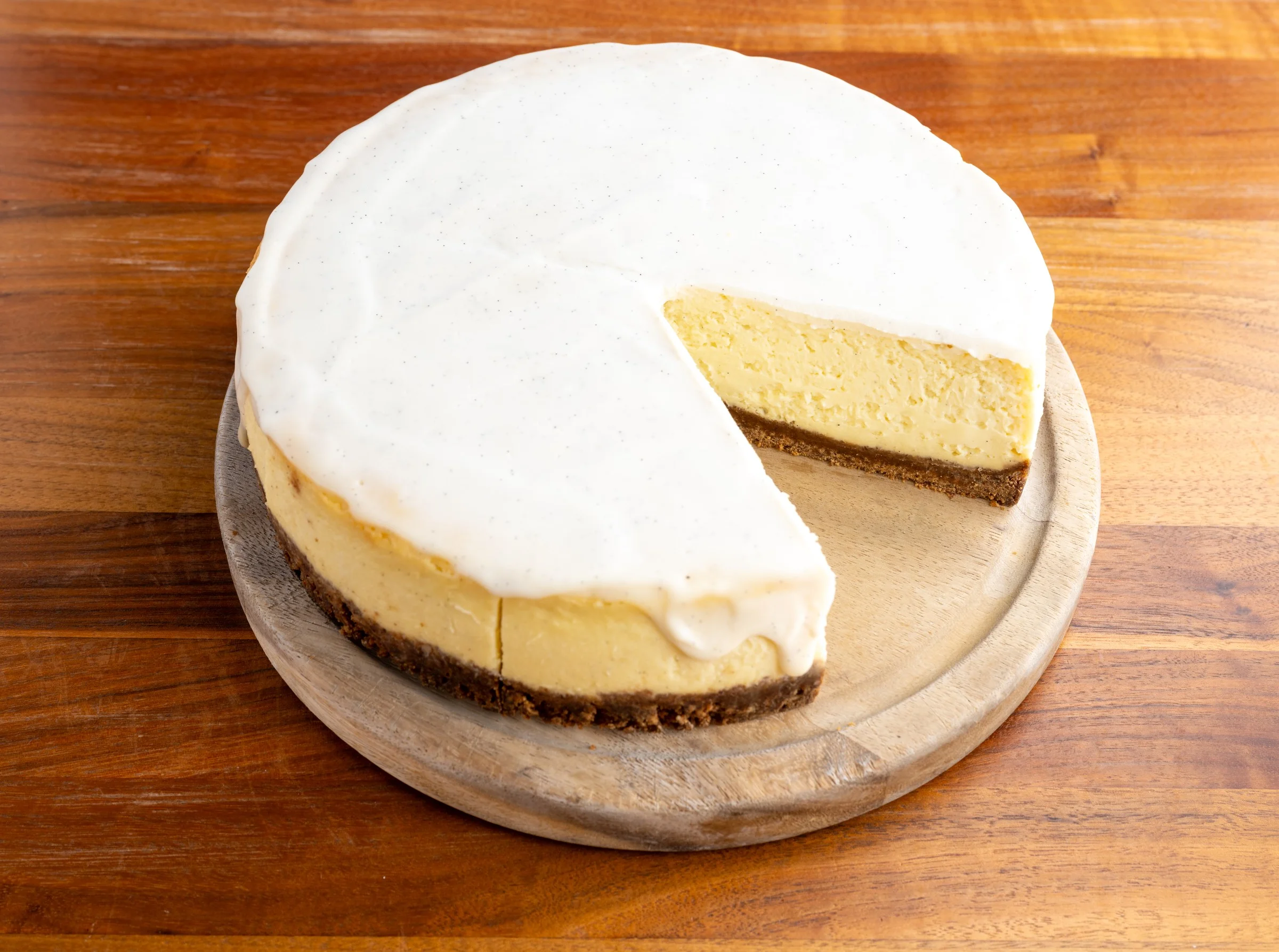 Vanilla cheesecake