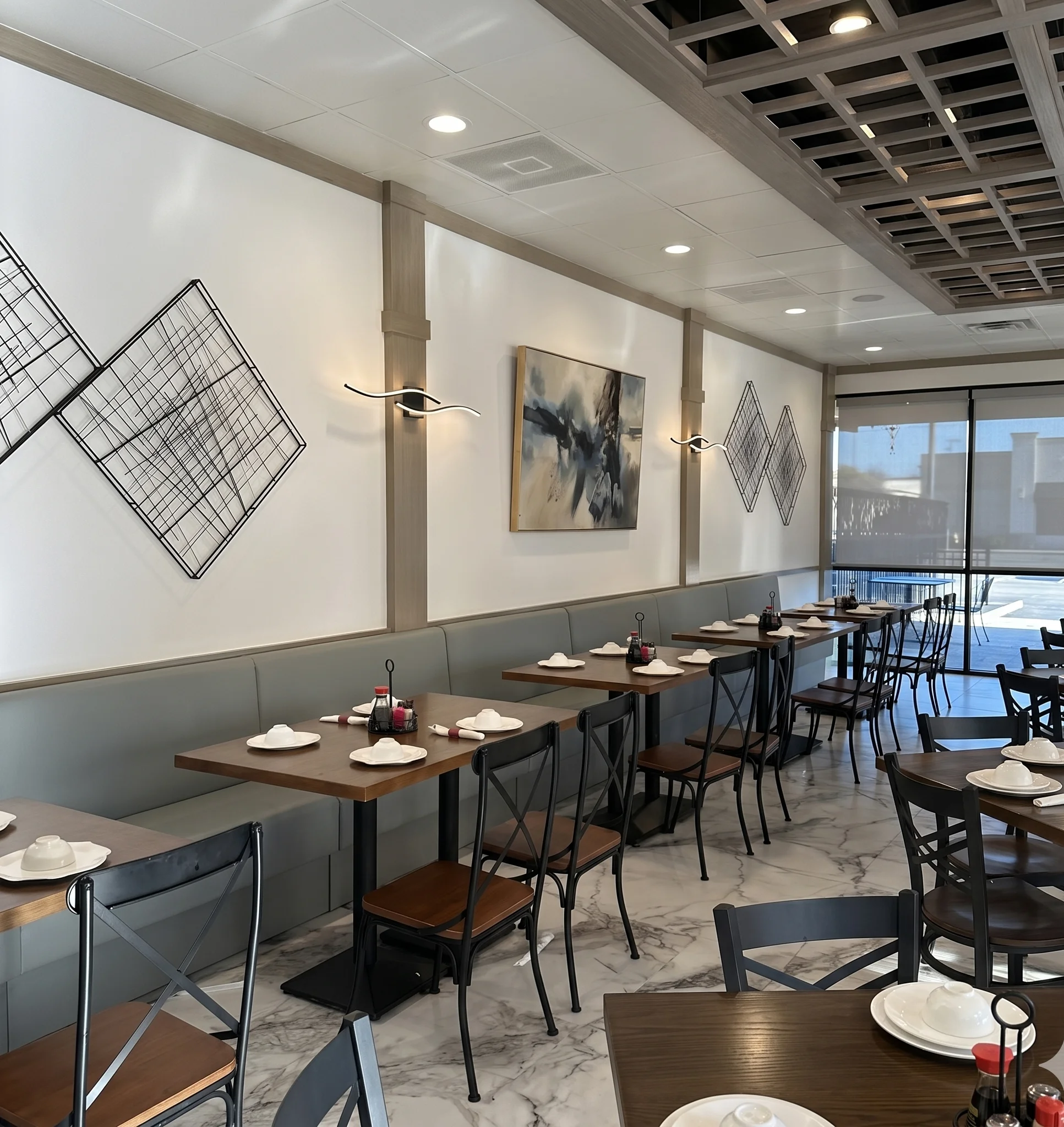Special offer menu with pho and appetizers, dine-in only, 3PM-6PM.