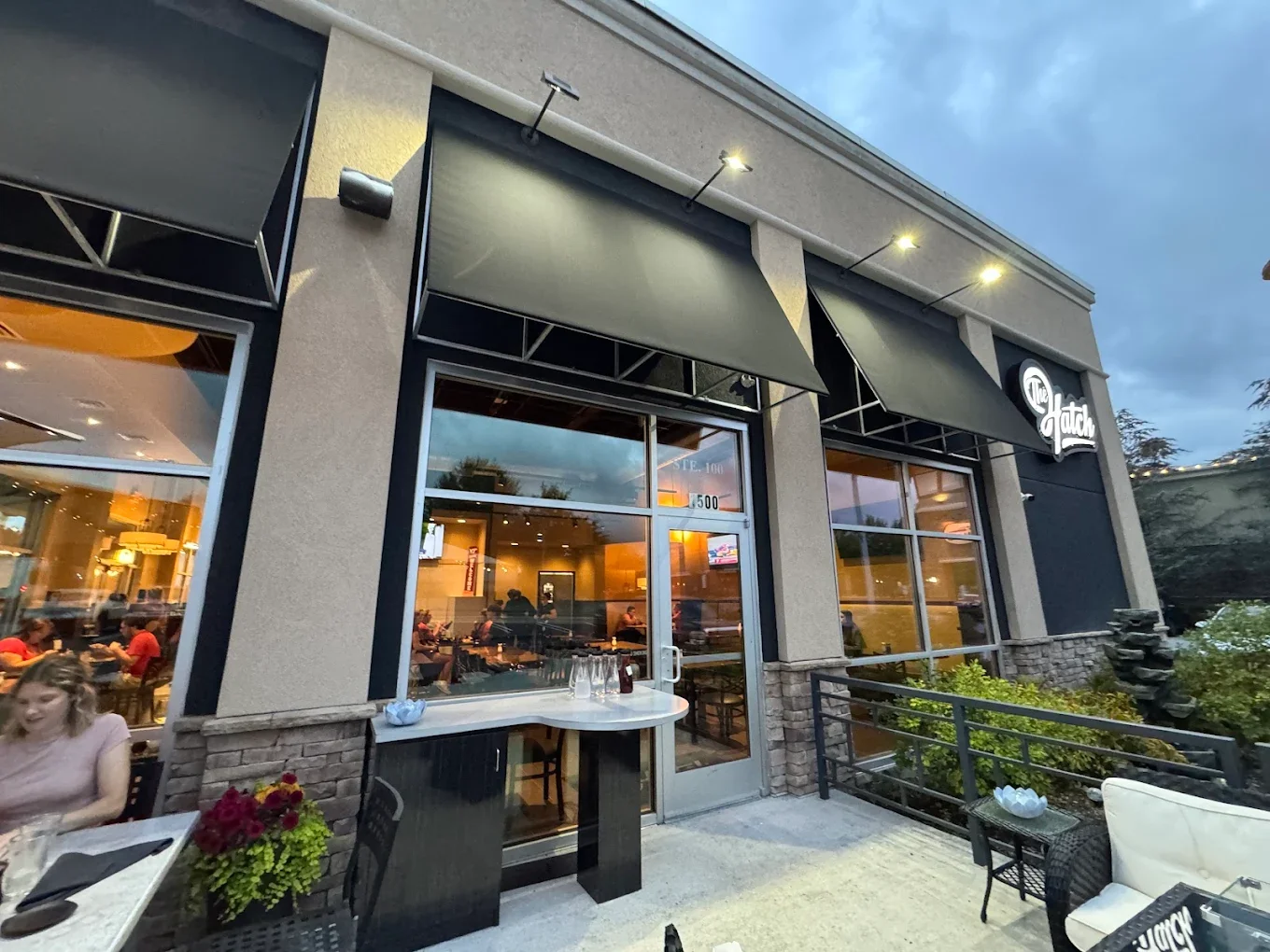 Exterior of The Hatch restaurant in Blacksburg, Virginia