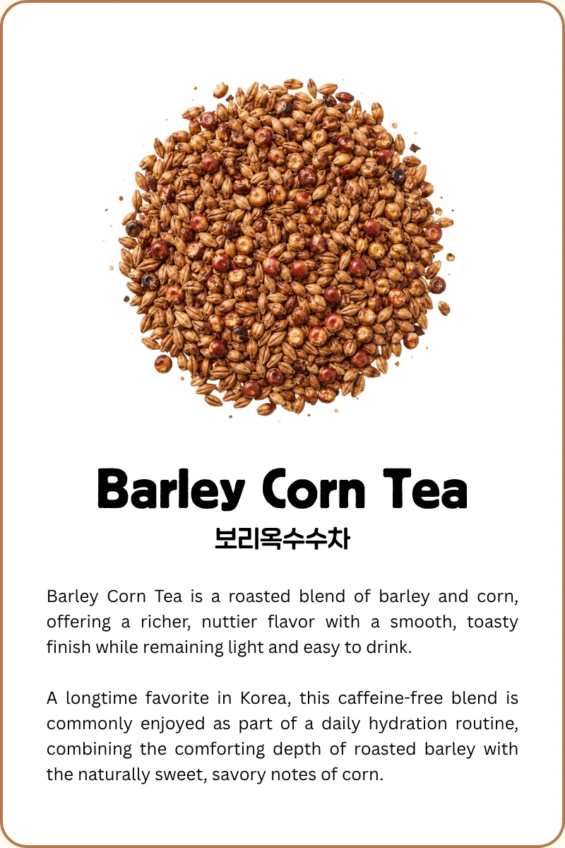 Roasted barley for traditional Korean barley tea