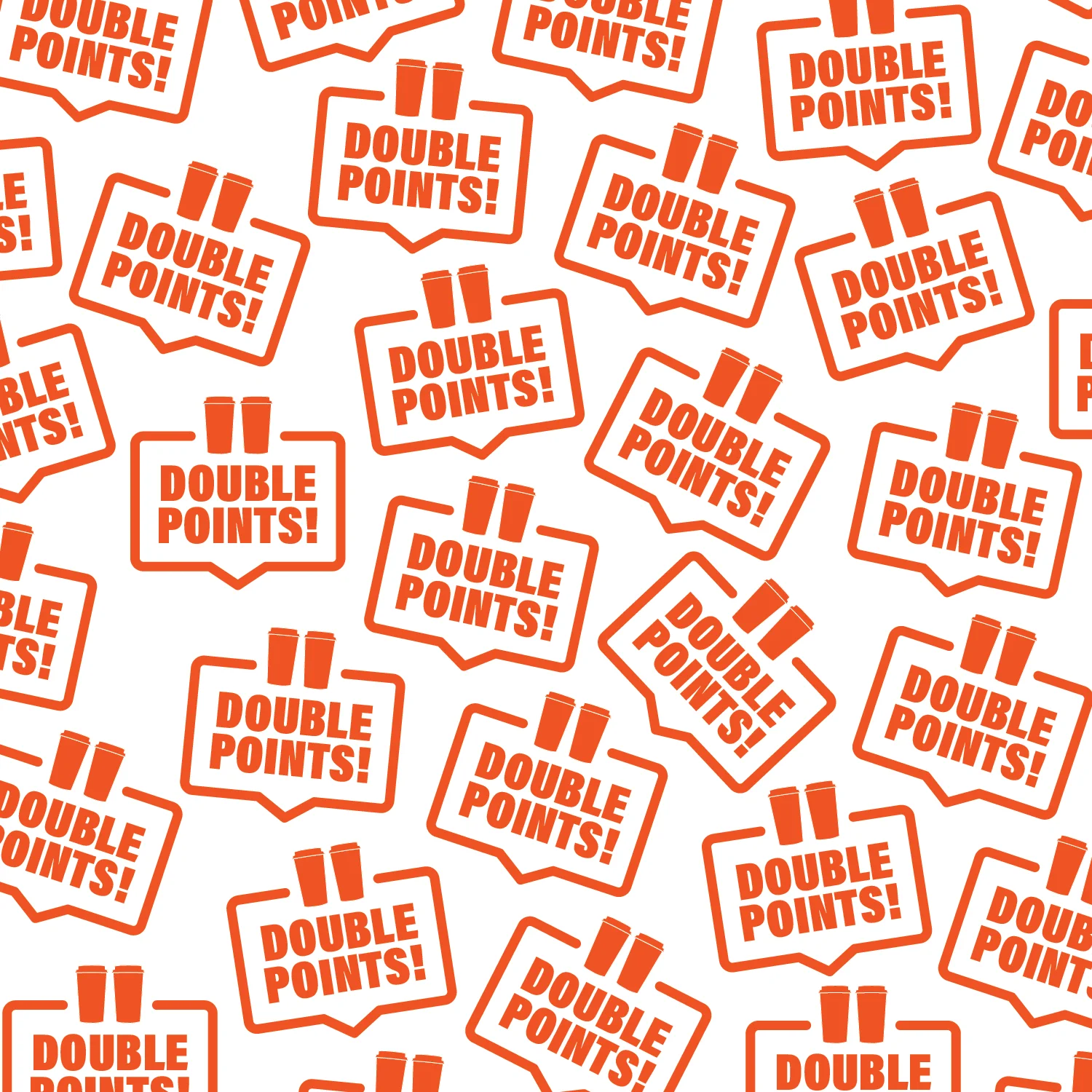 Double points when you order online!