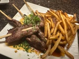 Whiskey Honey Steak Skewers