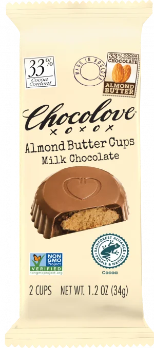 Almond Butter Cups Milk Chocolate
