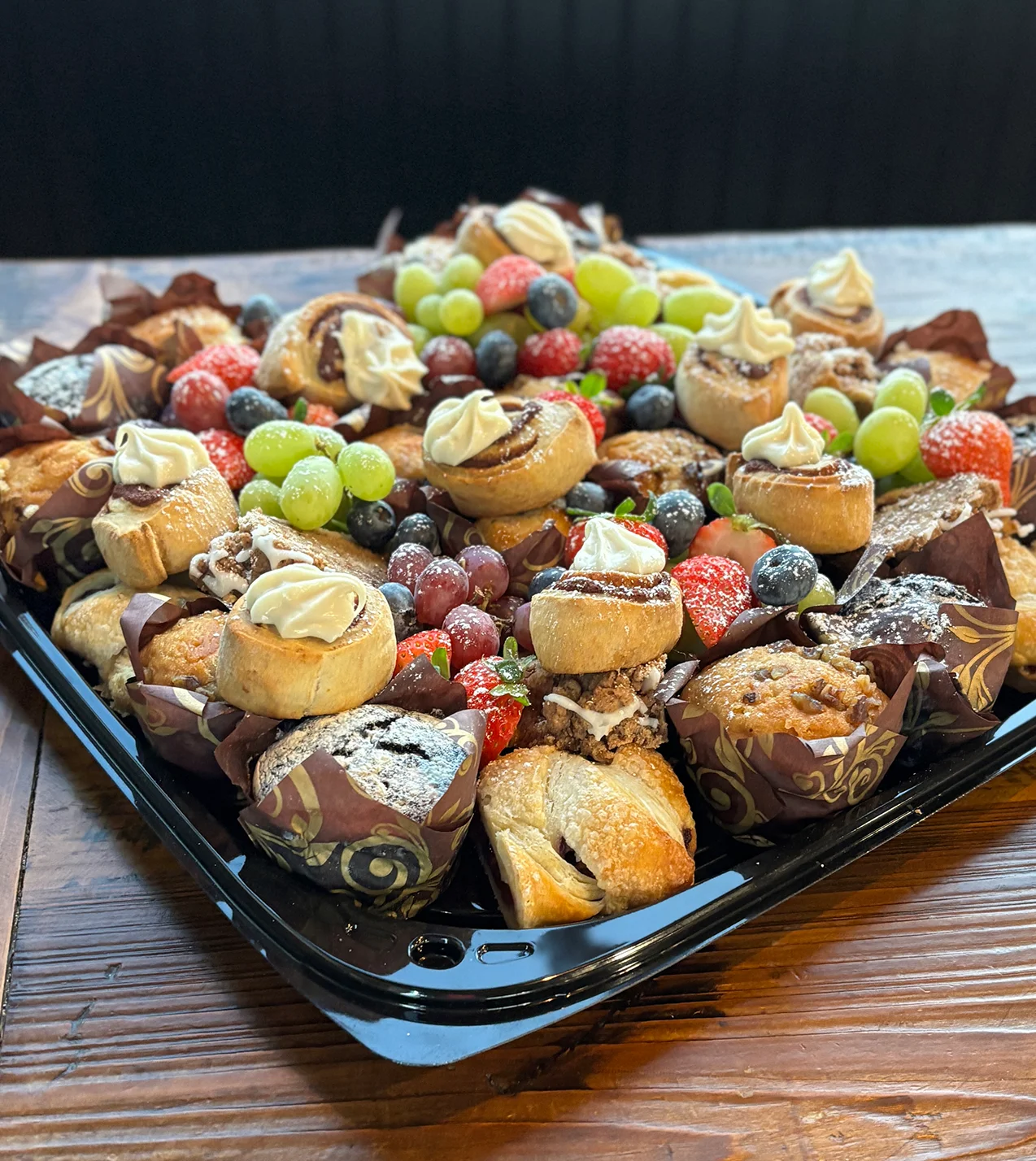 Flaky, flavorful, and ready to serve pastries!