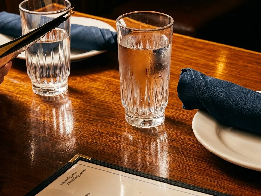 A restaurant chef preparing a dish