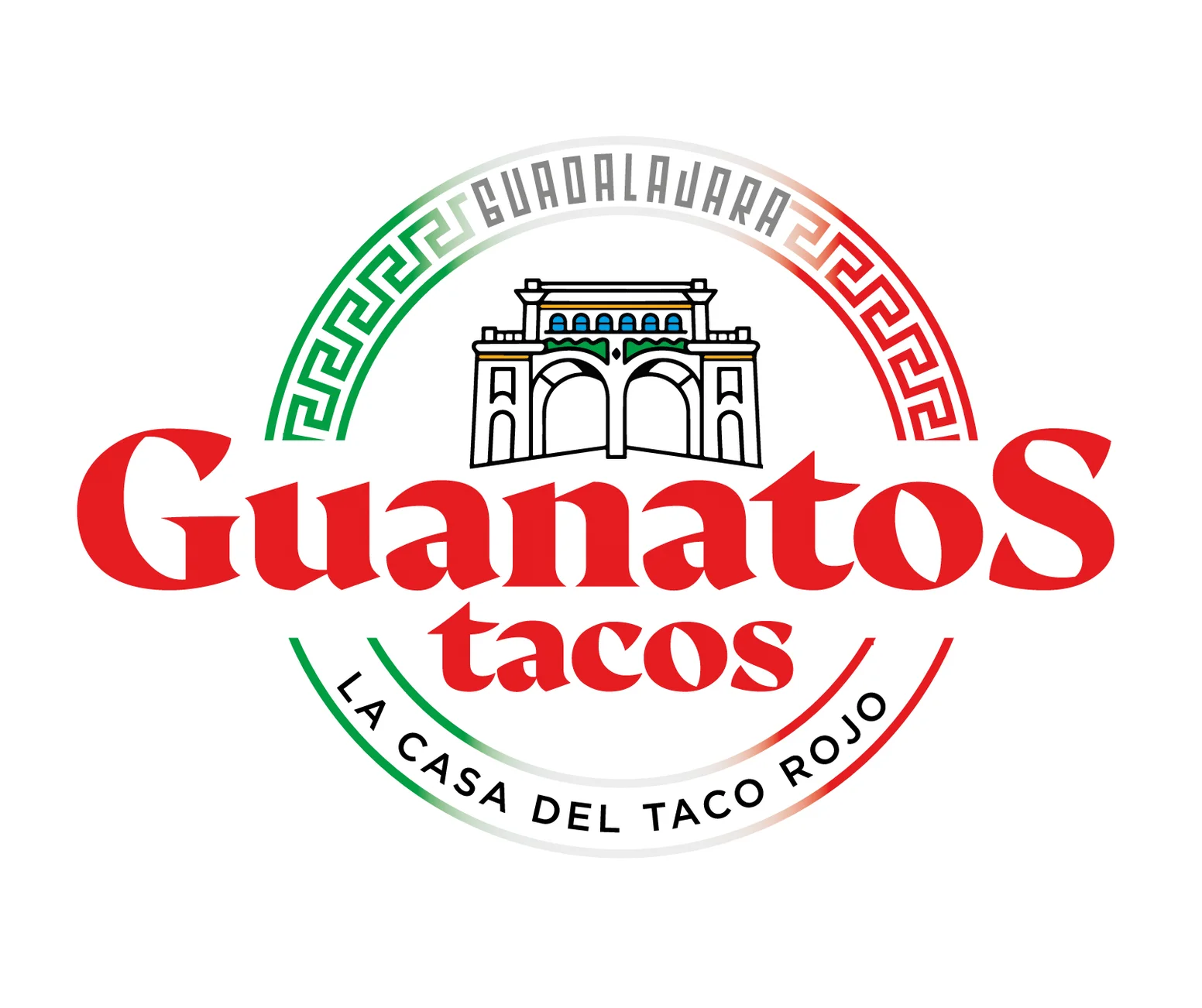 Logo of Guanatostacos, a taco restaurant in Guadalajara