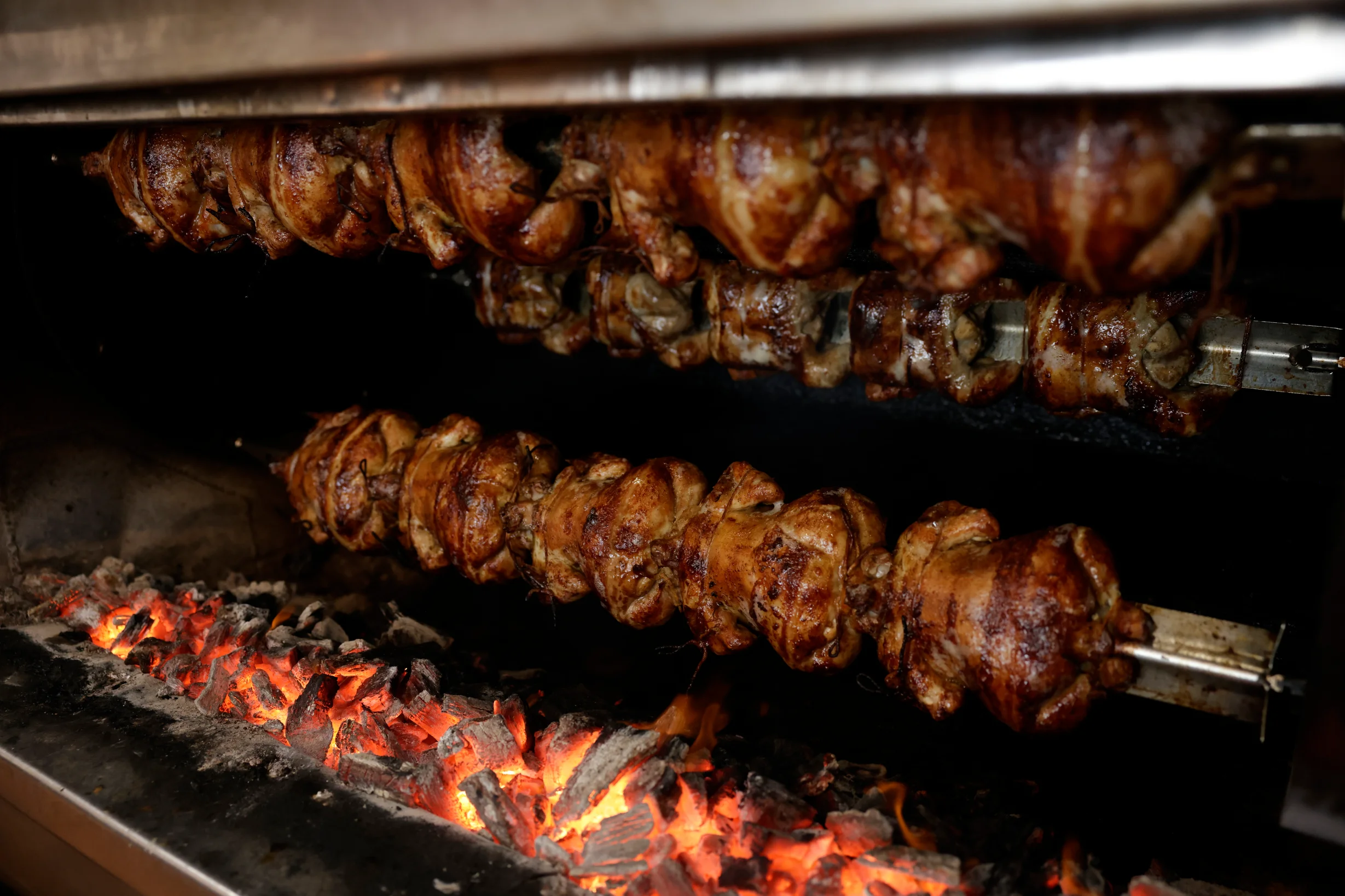 A restaurant chef preparing a dish