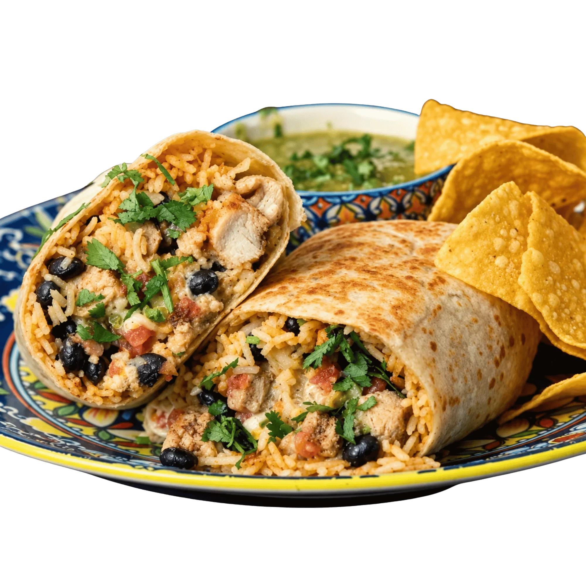 Classic Chicken Burrito