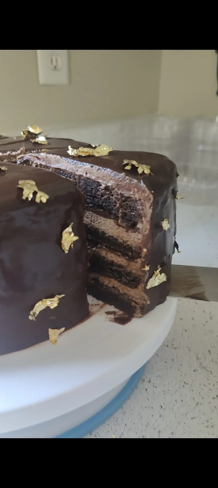 Choco Chips Chocolate Cake
