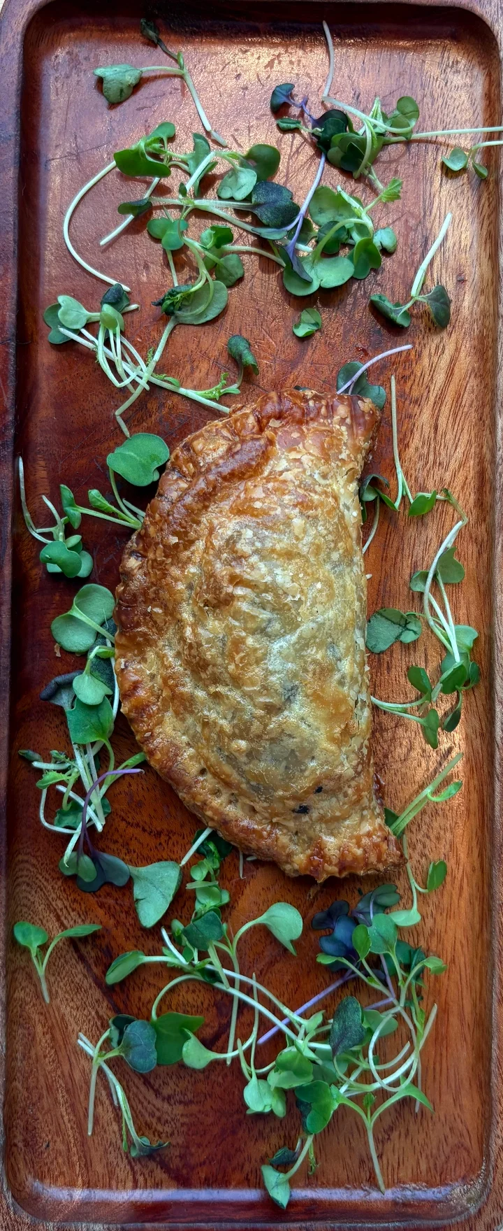Spinach & Mushroom Empanada