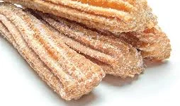 Delicious churros dusted with sugar