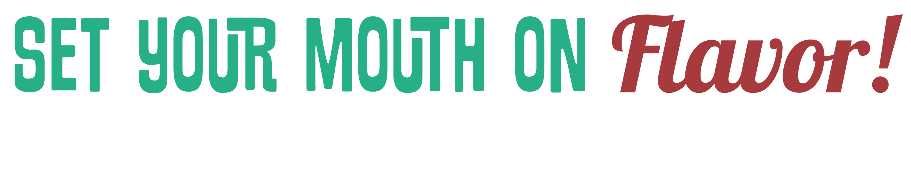 Restaurant promotional banner highlighting seafood, Tex Mex, drinks, and coastal flair.