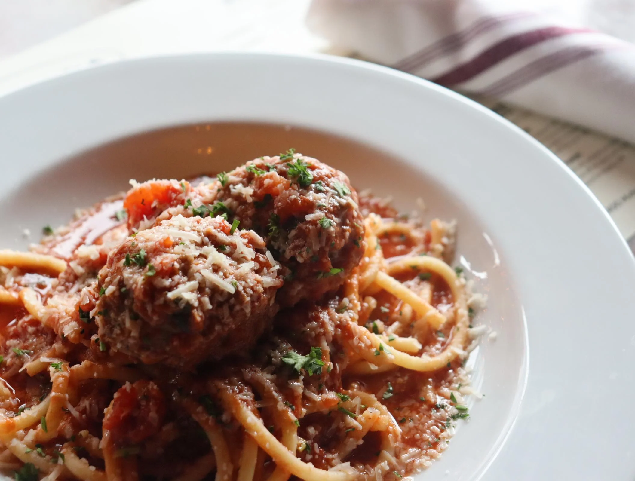 Spaghetti & Meatball