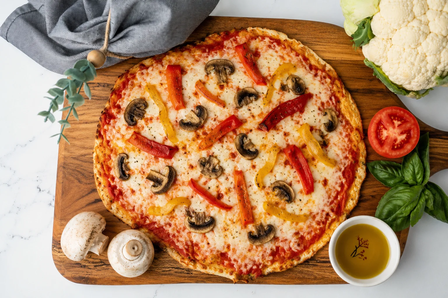 Cauliflower Crust Pizza (GF)