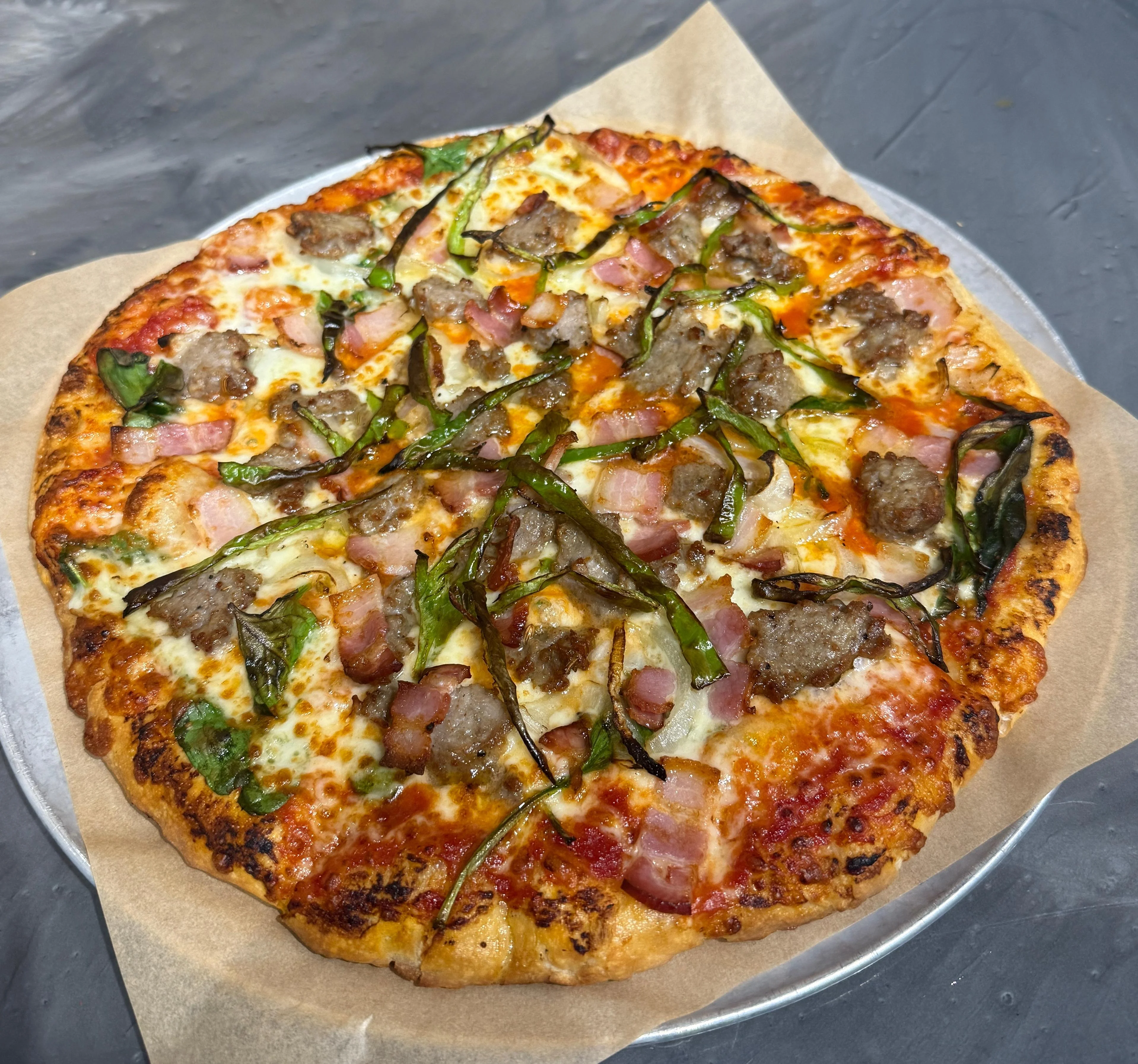 BUILD YOUR OWN PIZZA