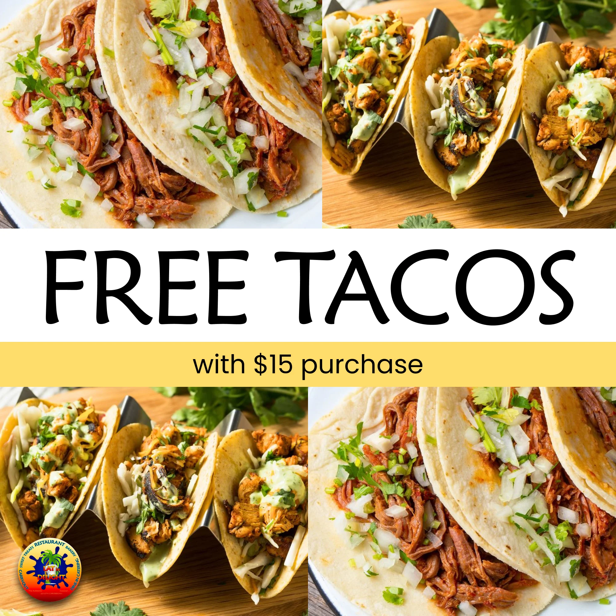 Delicious Mexican street tacos with savory fillings