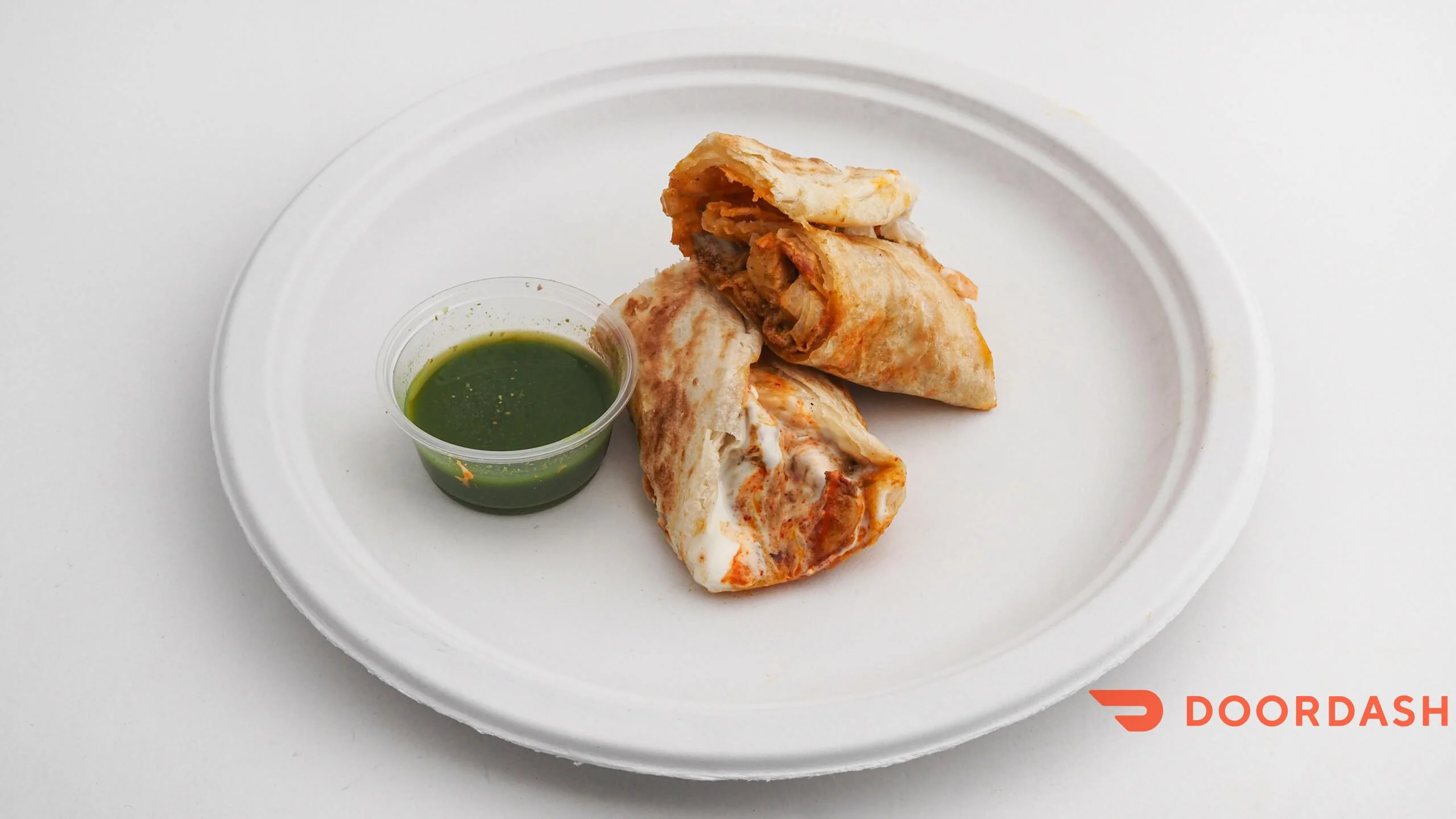 Spicy Tandoori Chicken Kathi Roll
