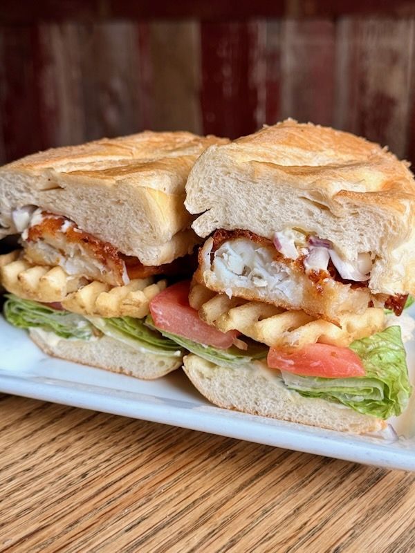 Old Saybrook - Fish and Chips Po’ boy