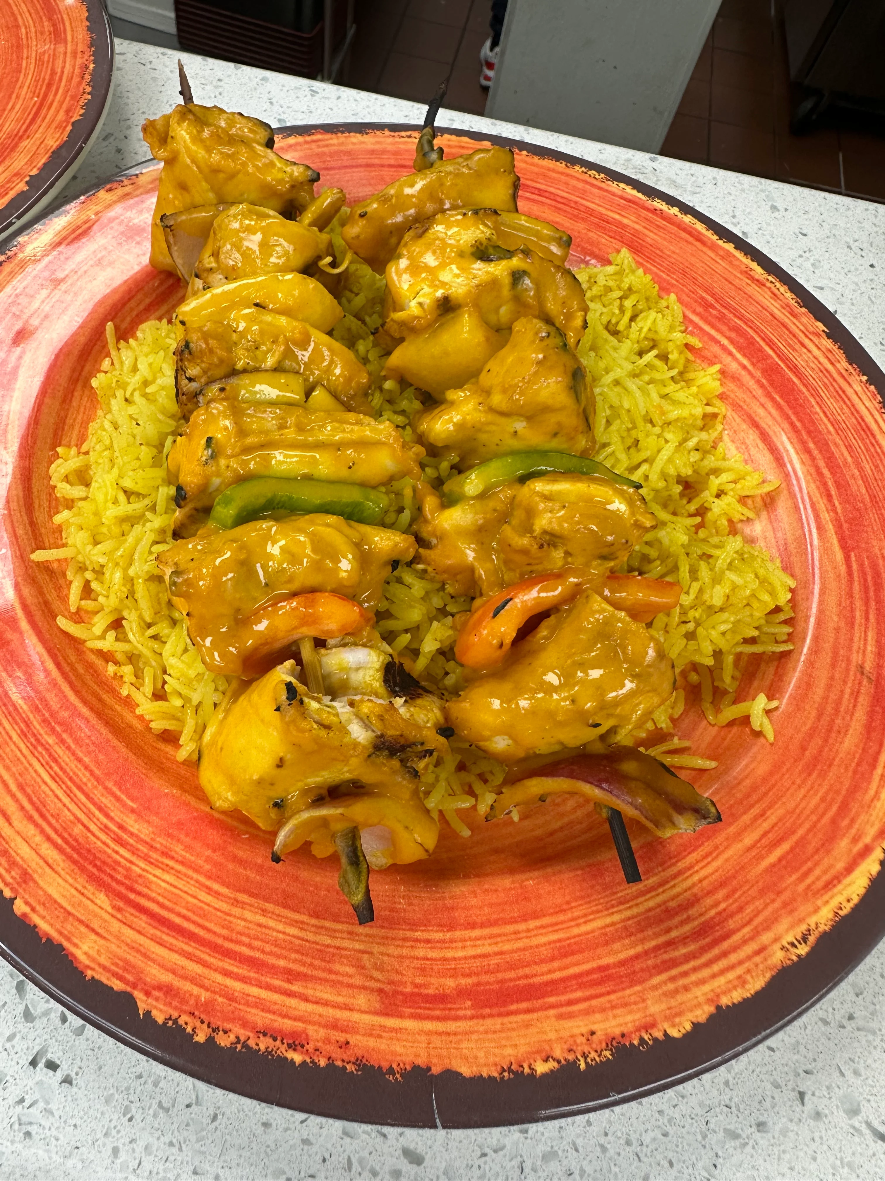 Peri Peri Chicken Espetada Rice Bowl