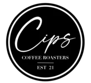 Cips Coffee Roasters logo with elegant design