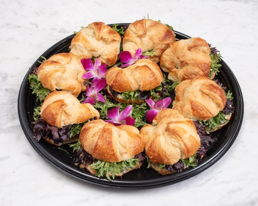 Croissant Sandwich Tray (Lead Time: 1 Hour)