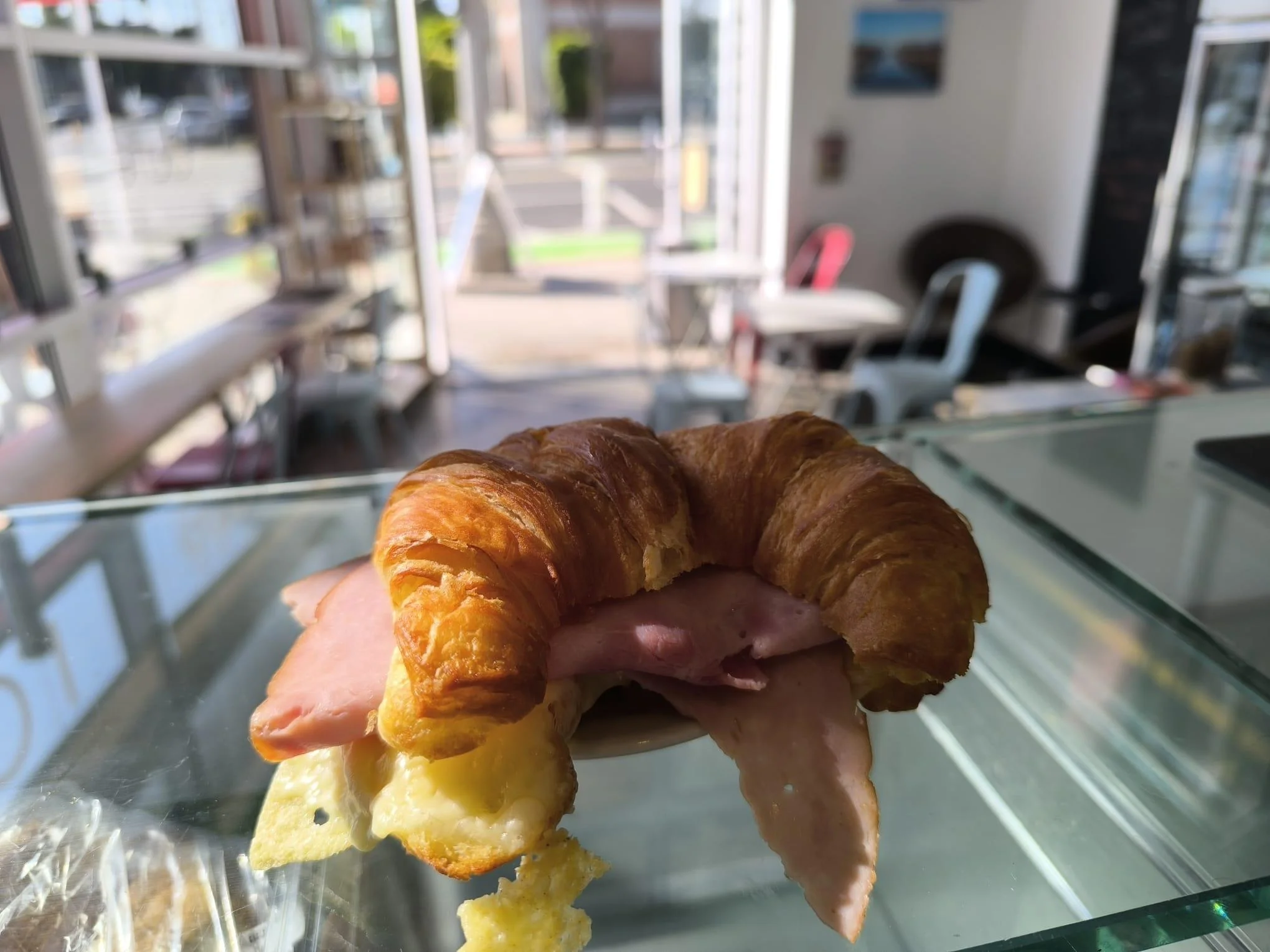 Ham and Cheese Croissant