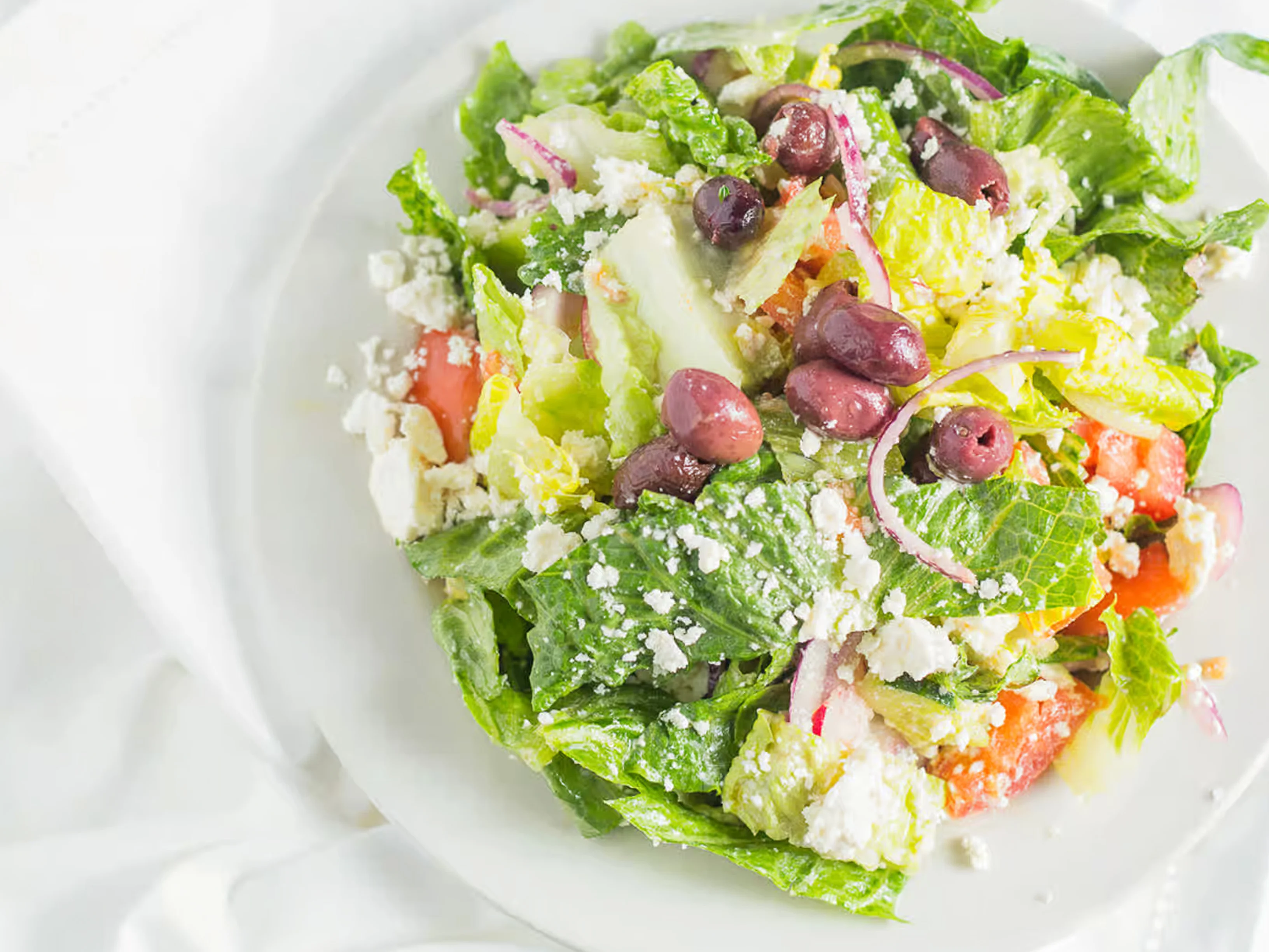 Best Greek Salad in Fort Worth - Crowd Pleasing Catering - Best Mediterranean Catering - Mediterranean Restaurant Fort Worth