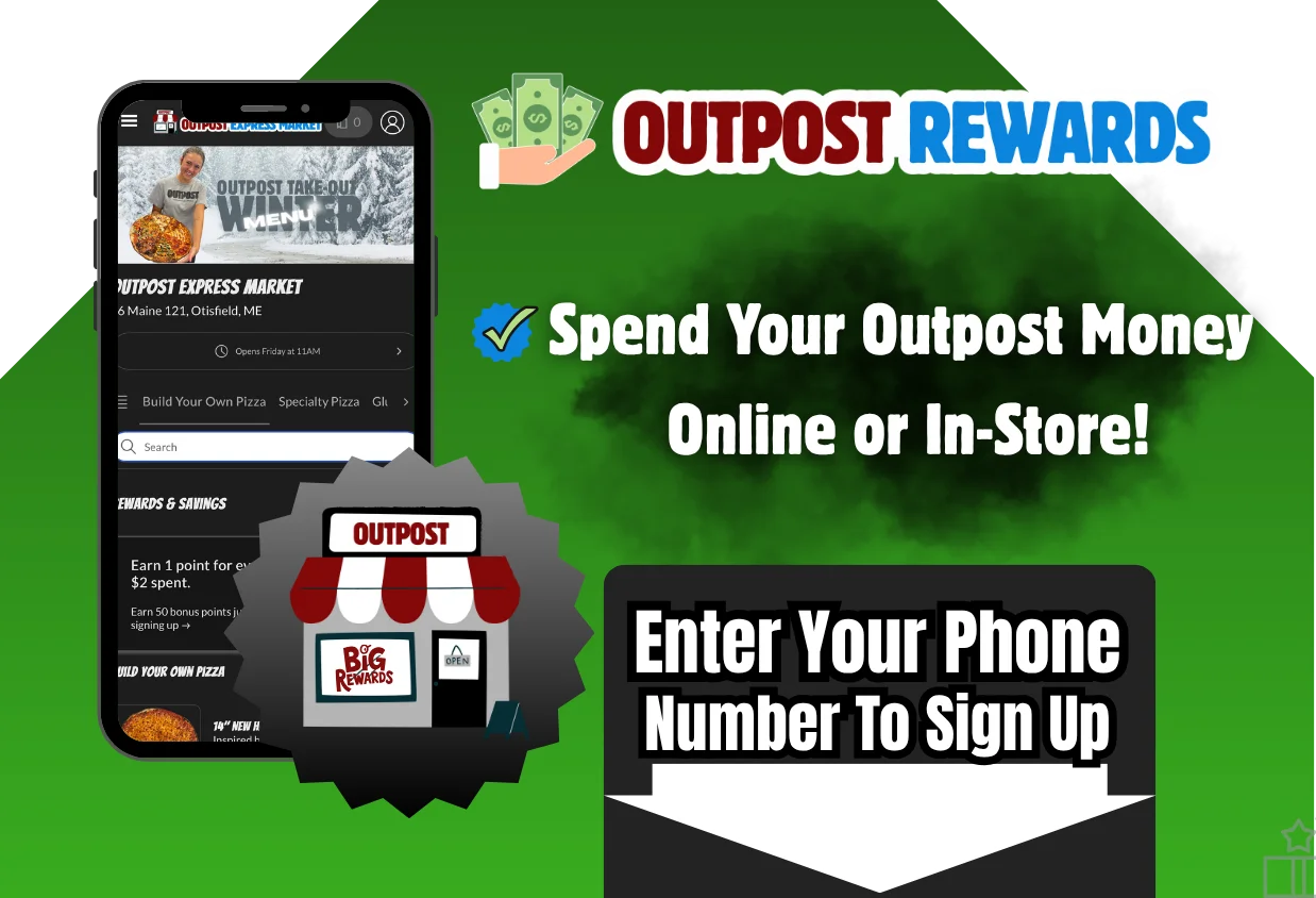 Outpost Rewards program promotional image