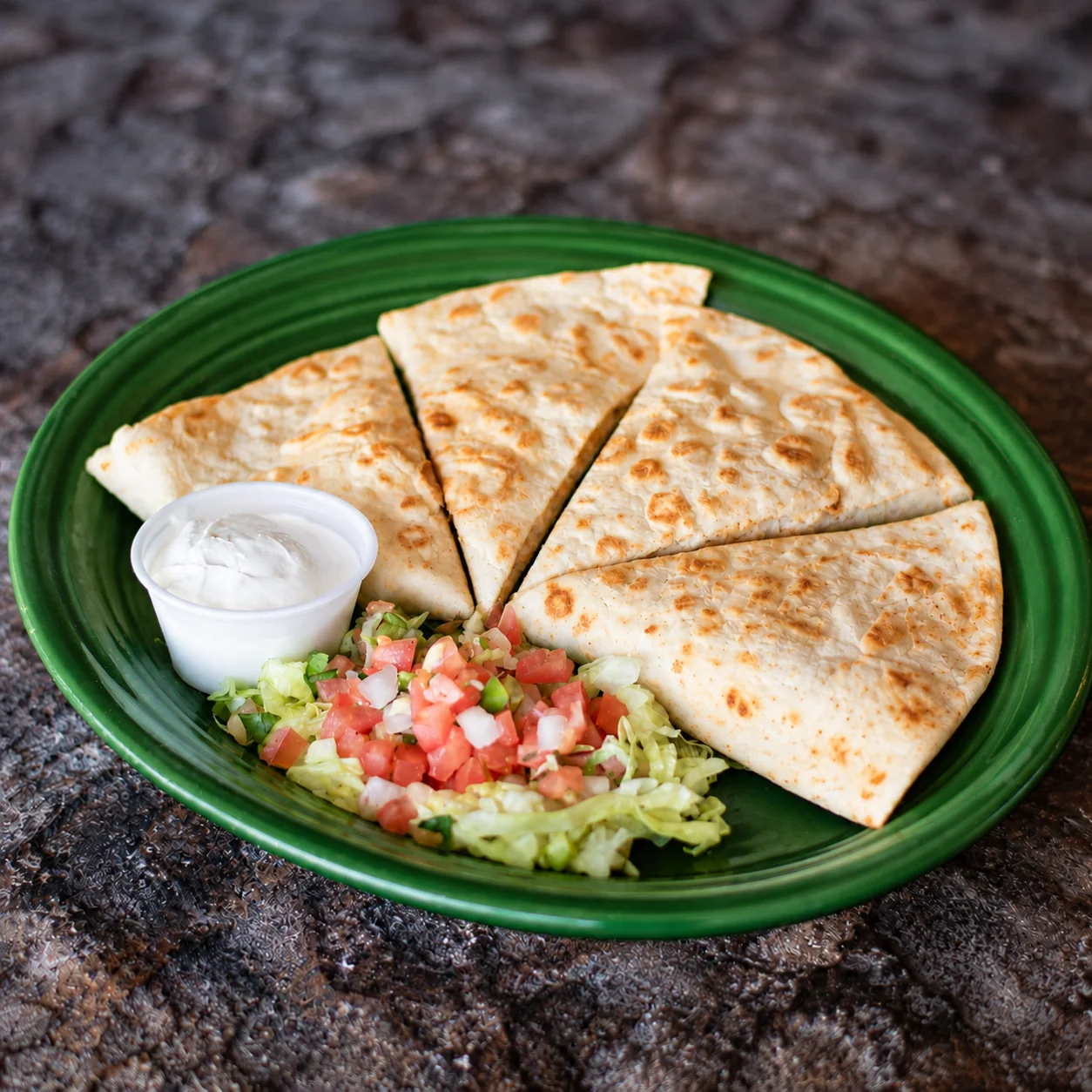 Chicken Bacon Ranch Quesadilla