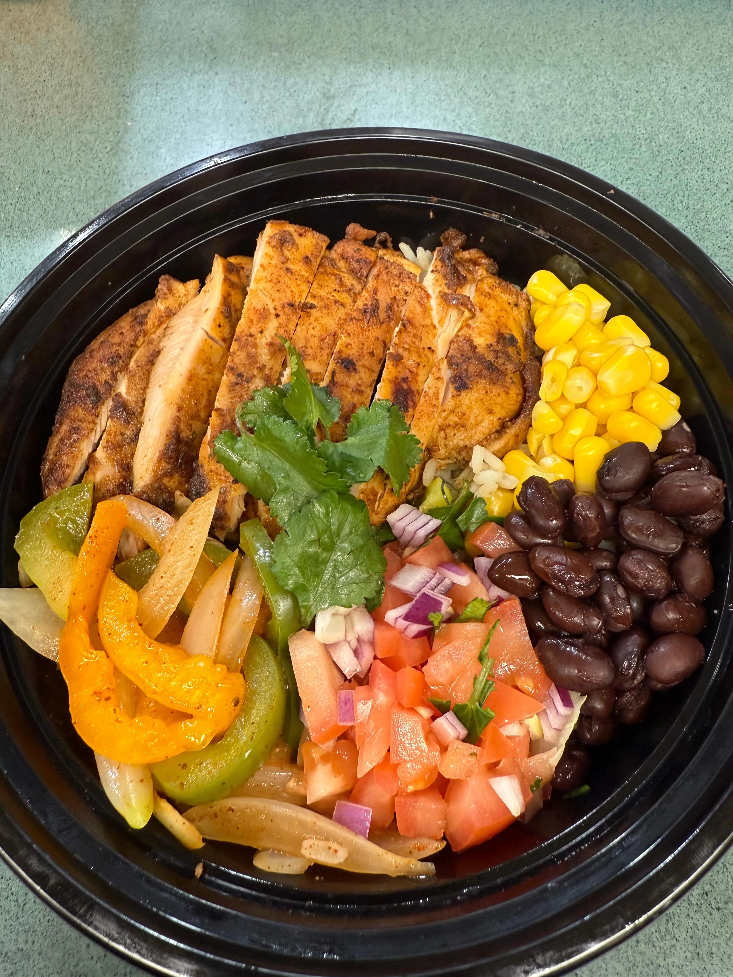 Tex Mex Chicken Burrito Bowl