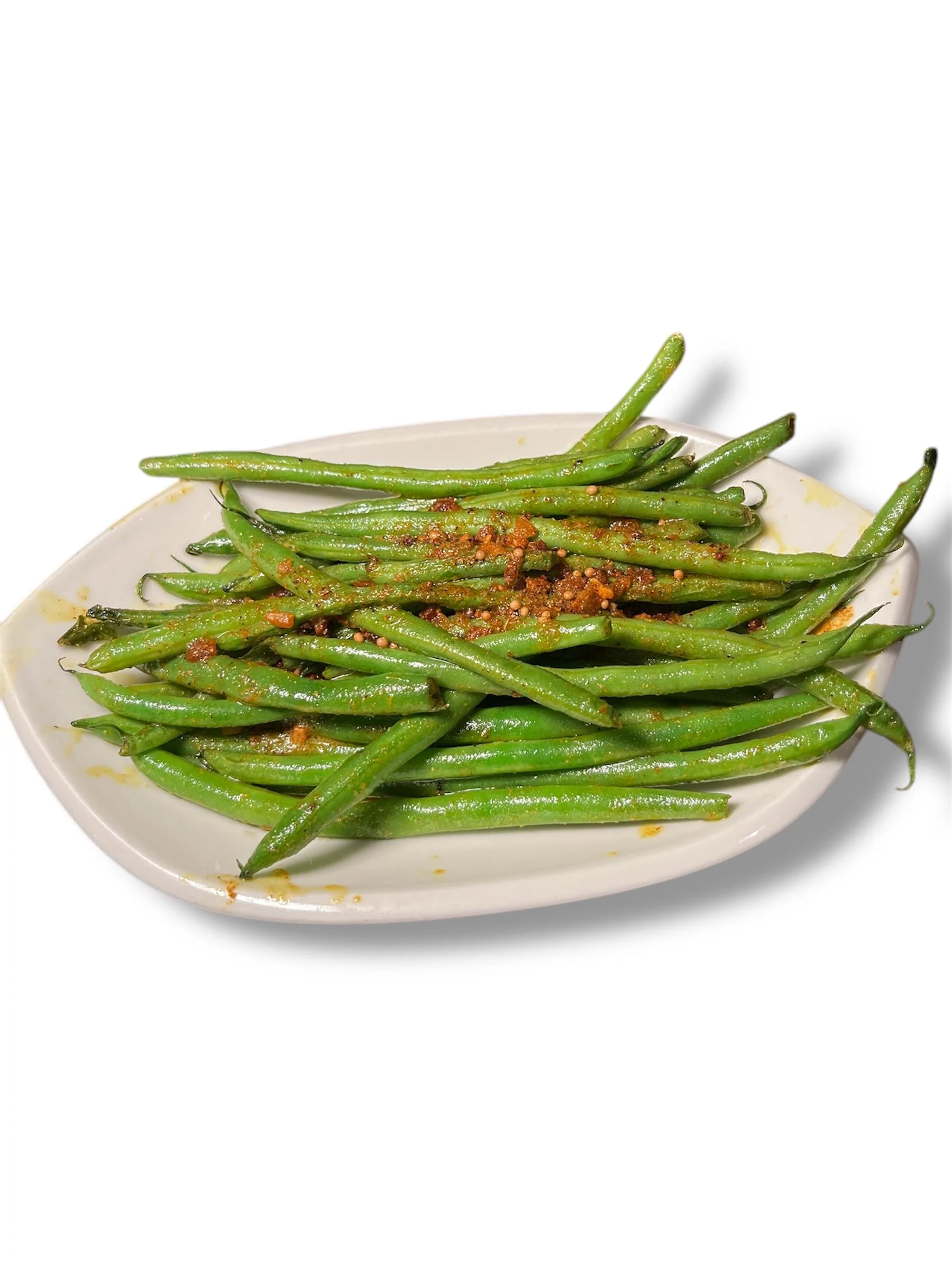 Vadouvan Garlic Butter Green Beans