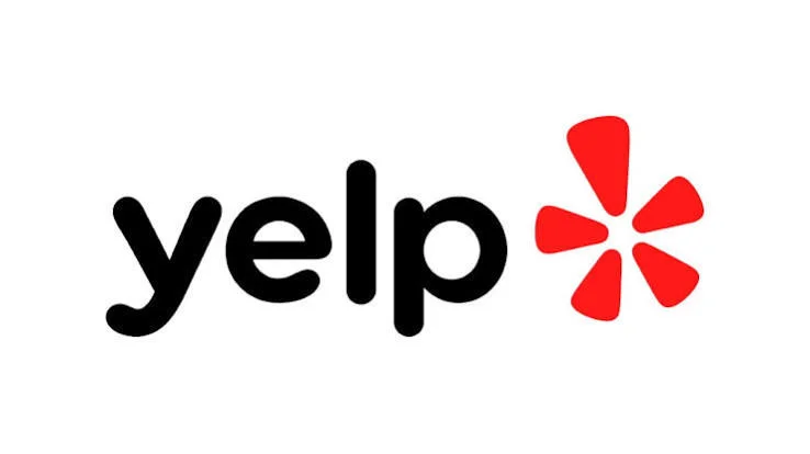 Yelp logo on a white background
