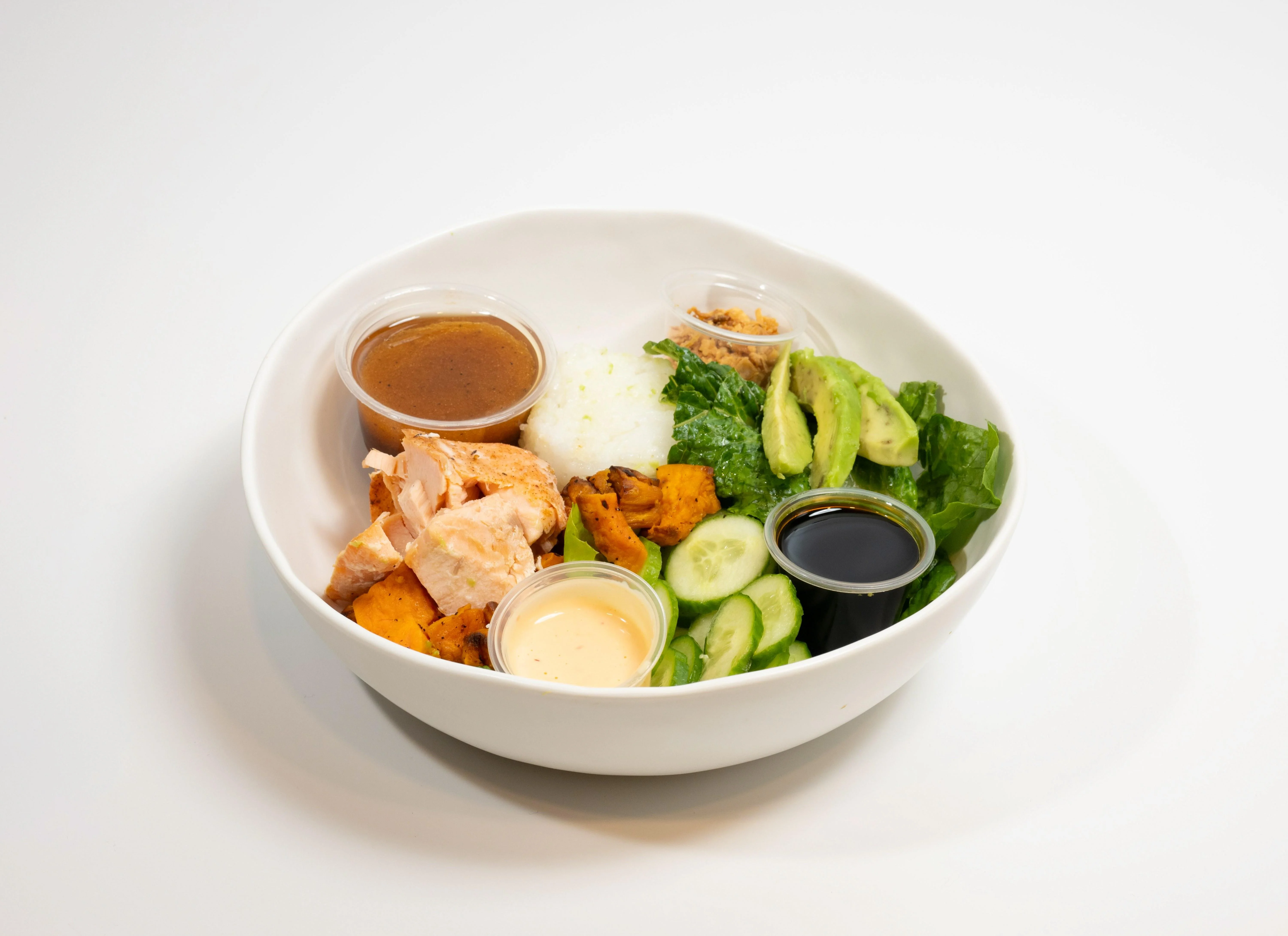 Poke Bowl White Rice