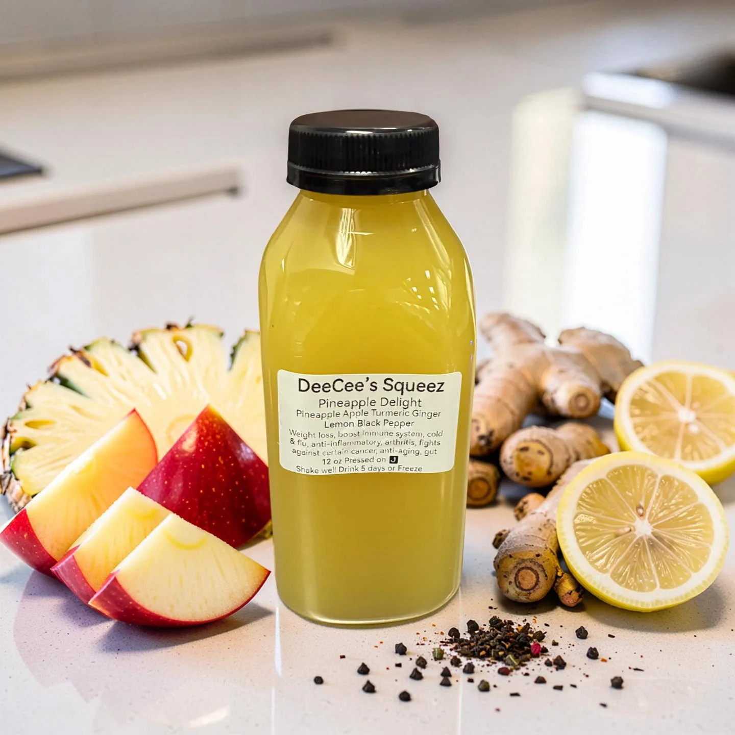 Delicious pineapple delight dessert with vibrant colors and fresh fruit.