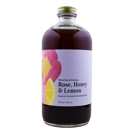 Wood Stove Kitchen Rose Honey Lemon Single