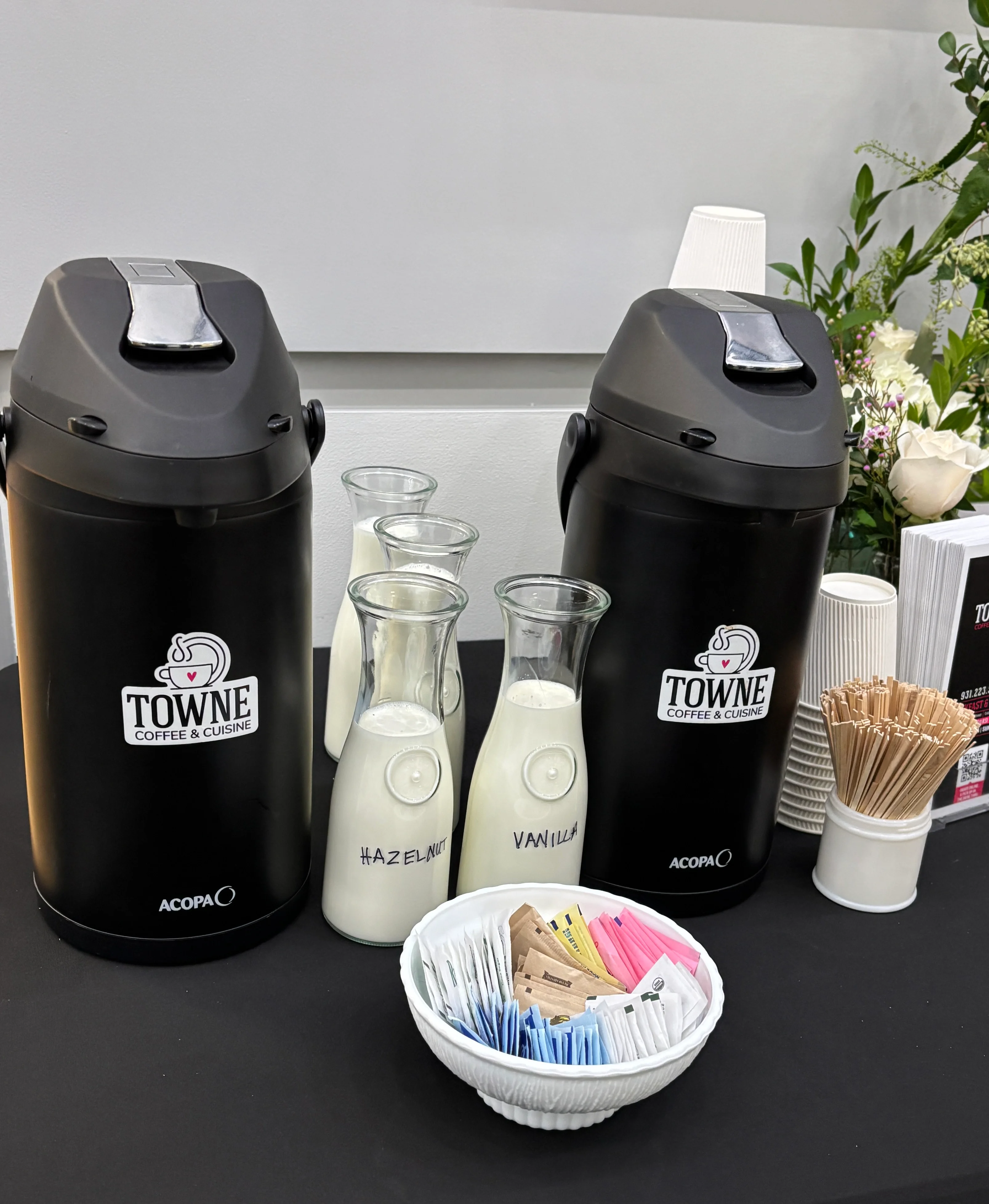 Fresh Brewed Complete Coffee Catering