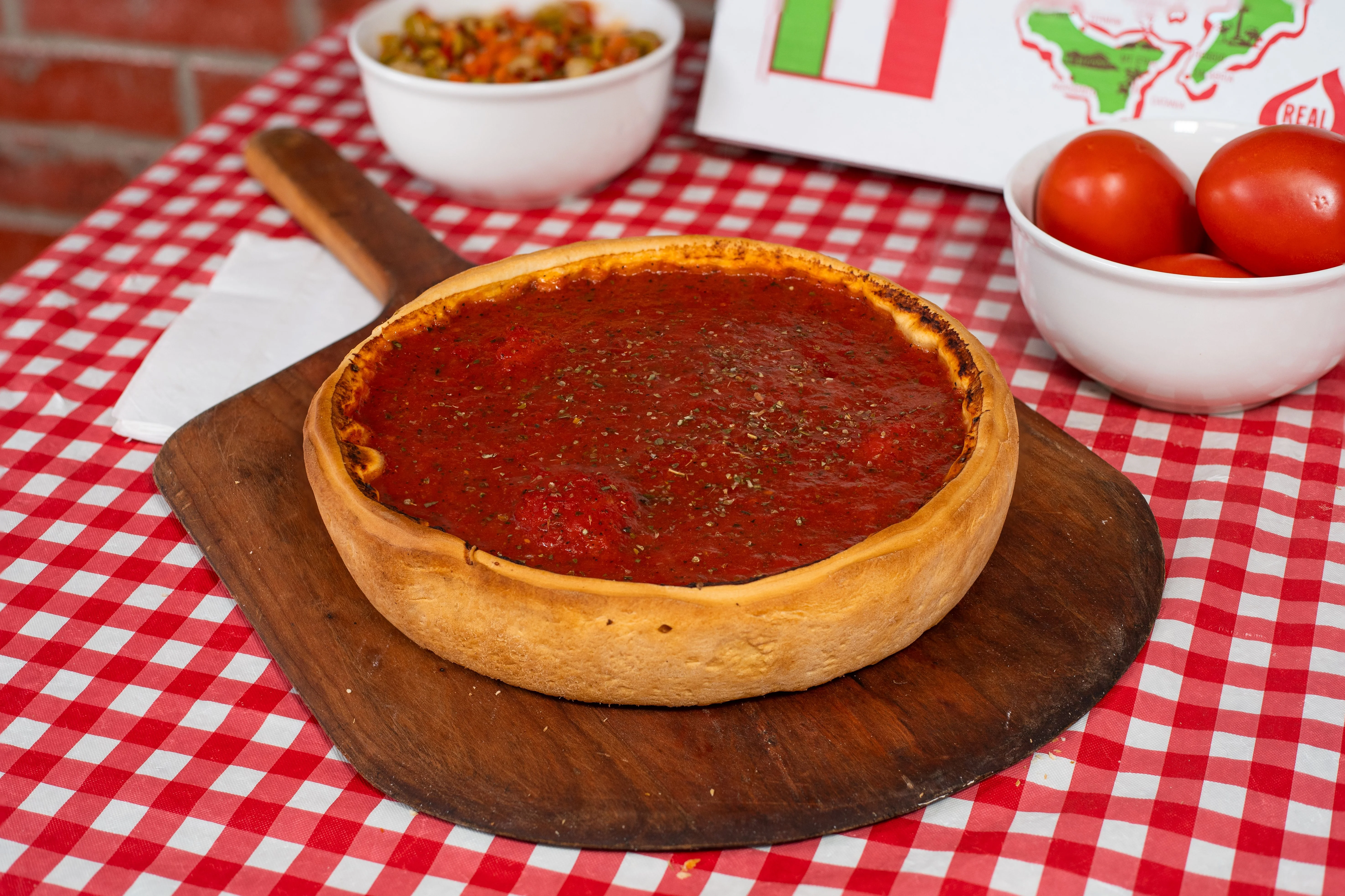 Stuffed Pizza