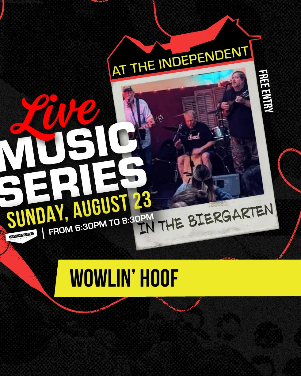 Promotional image for Indie Music event featuring James Suggs.