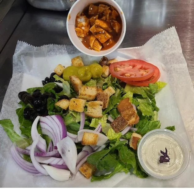 Grilled Buffalo Chicken Salad